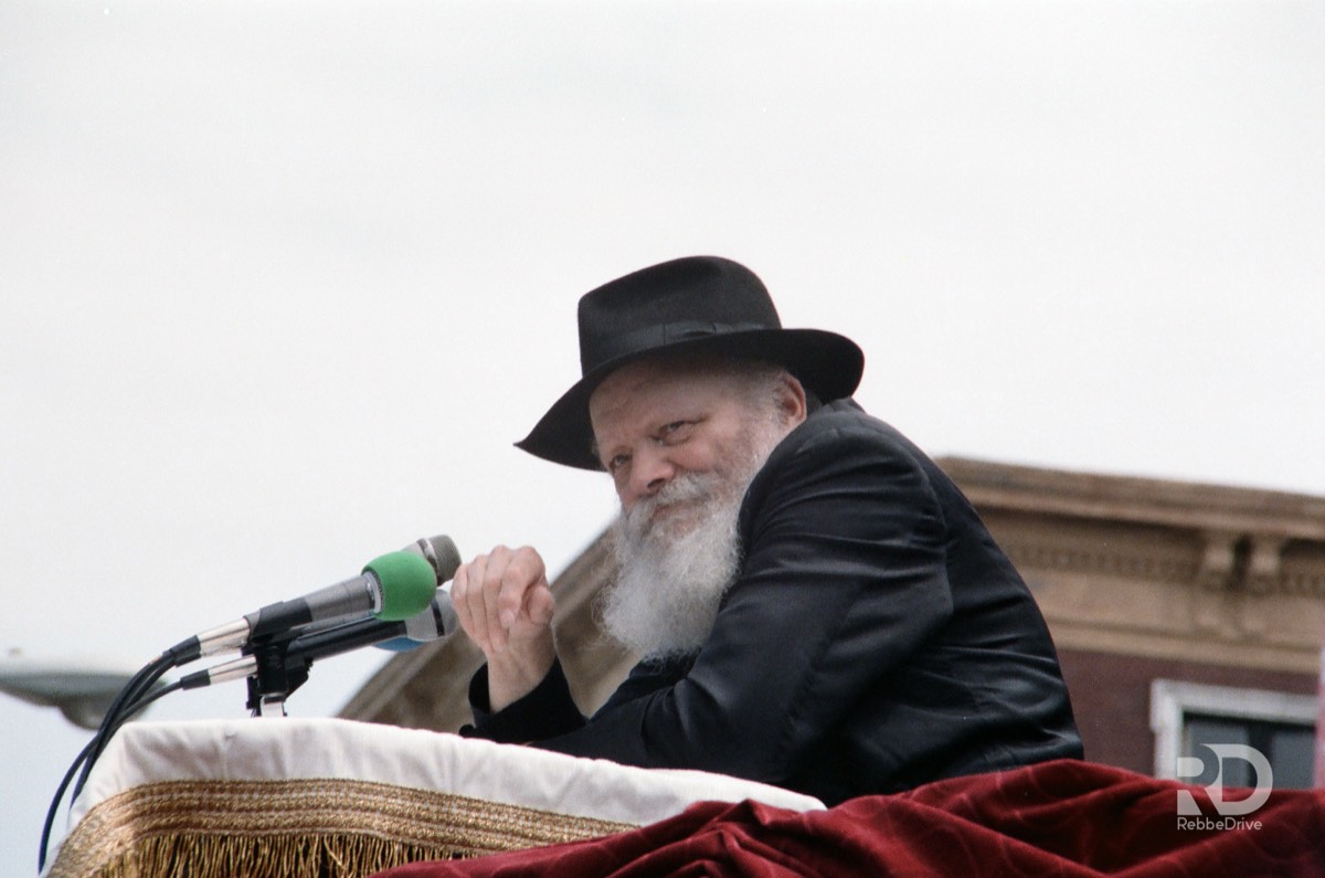 רבי מלך המשיח — דיוקן נדיר